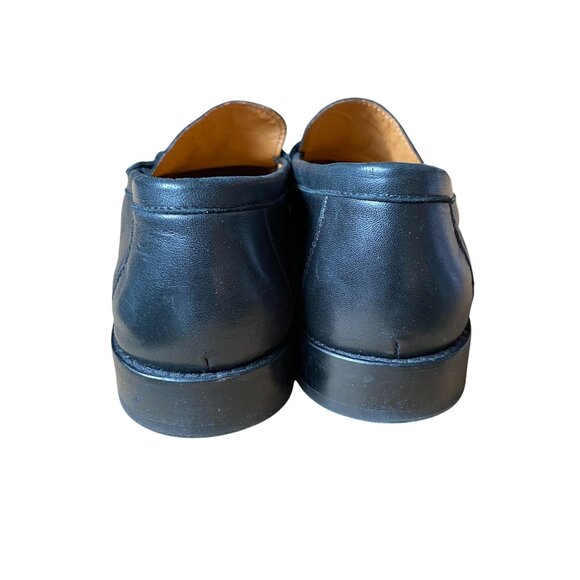 Sezane Vicky Leather Loafers in Smooth Black. Size 39 - Picture 6 of 11